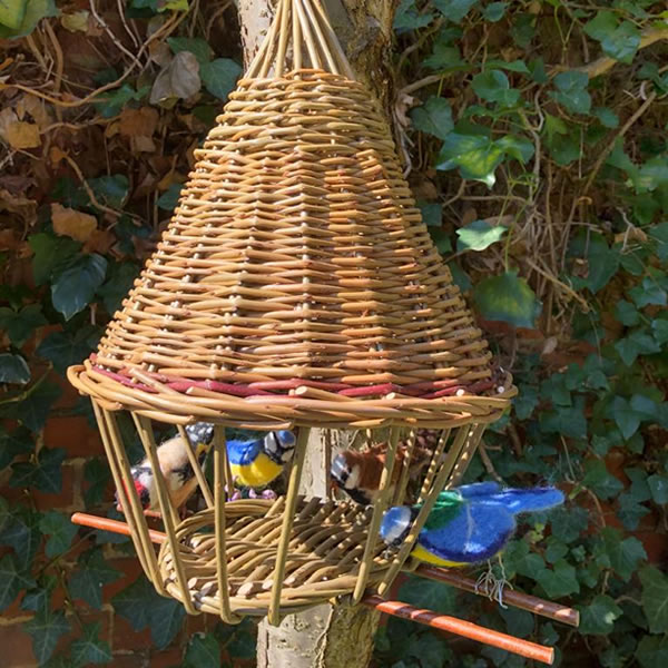 Jo Hammond - Willow Weaving Bird Feeder