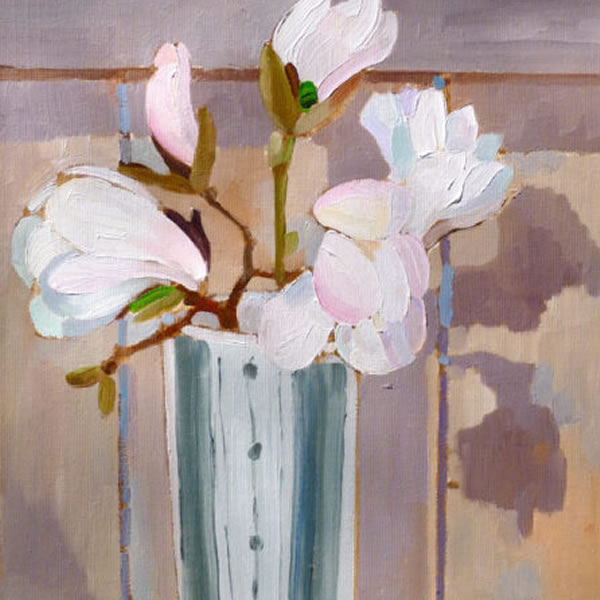 Daphne Sandham - Beginners Oil Painting, Still Life Flowers and Jug