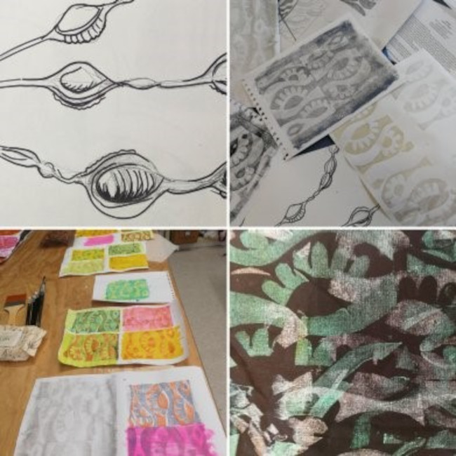 Alysn Midgelow Marsden - Doodle, print, stitch (3 day course)***TWO PLACES have become AVAILABLE