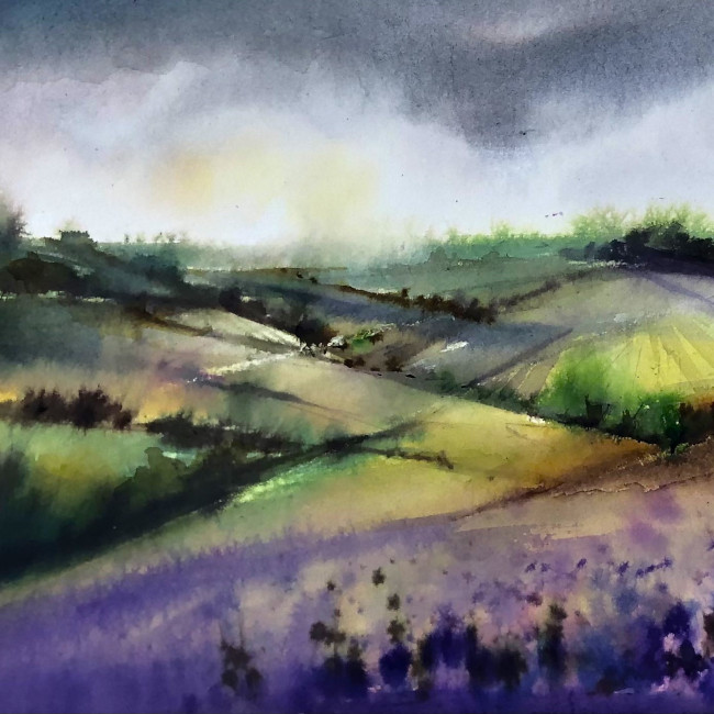 Bev Caleno - Beginners Watercolour, Experimental Landscapes***Only 2 Places Remaining***