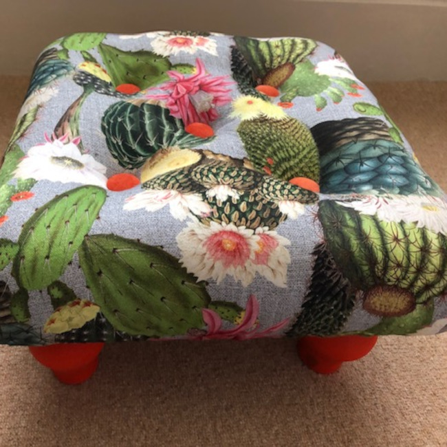 Amanda Walker - Beginners Upholstered Foot Stool (in a day)***Only 2 Places Remaining***