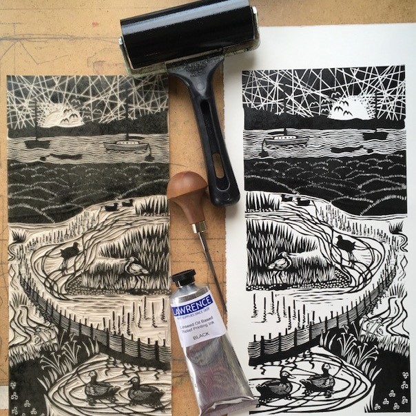 Helen Maxfield - Beginners Lino Printing-SORRY FULLY BOOKED