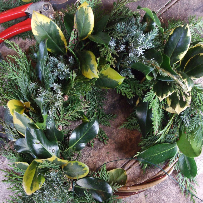 Jo Hammond - Willow Weaving, Christmas Wreath-SORRY FULLY BOOKED