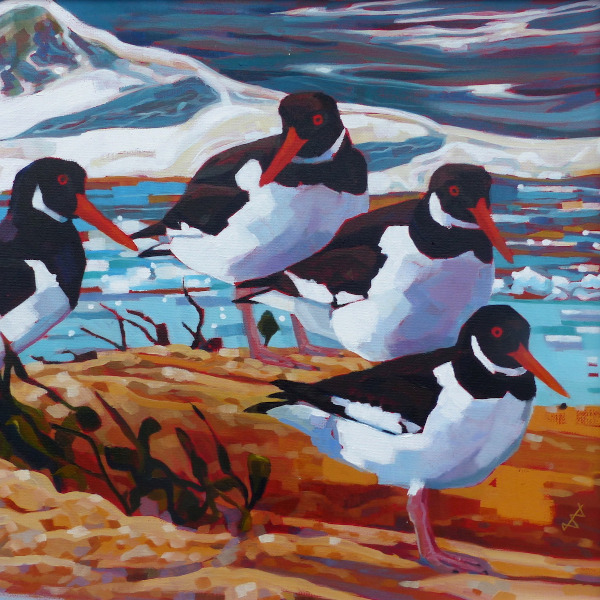 Brin Edwards - The Character of Birds in Acrylics