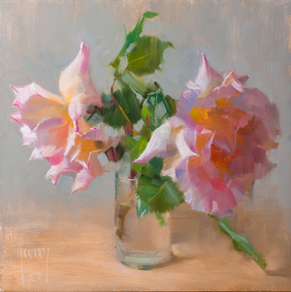 Alex Kelly - Masterclass - Alla Prima Floral Portrait in Oil