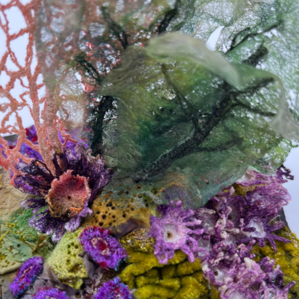 Bev Caleno - Mini Reef, textile art (new for 2026)